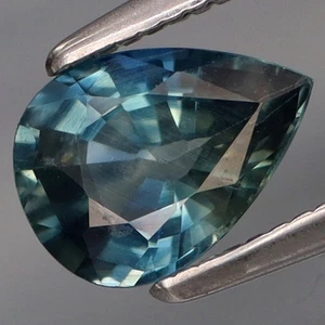 1.00Ct.Ravishing Color Blue Normal Heated Sapphire Australia Good Luster&CLEAN! - Picture 1 of 4