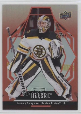 2022-23 Upper Deck Allure Sunrise Jeremy Swayman #93 - Image 1 of 2