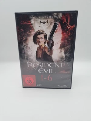 Resident Evil Teil 1-6 alle Filme in einer DVD-Box Komplett - Bild 1 von 4