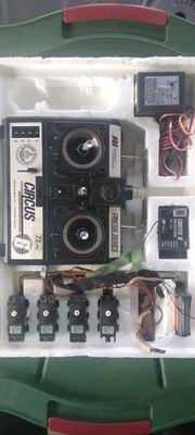  JR CIRCUS серии R/C система дистанционный приемник сервоприводы зарядное устройство в коробке - Изображение 1 из 4