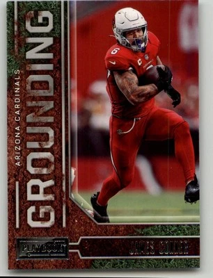 2022 Panini Playbook James Conner Grounding #G-19 Arizona Cardinals - Image 1 of 2
