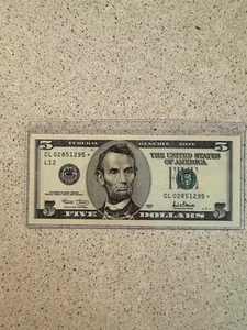 2001 $5 Star Note SN CL02851295* UNC Pristine GEM  $HUGE PRICE DROP$ - Picture 1 of 6