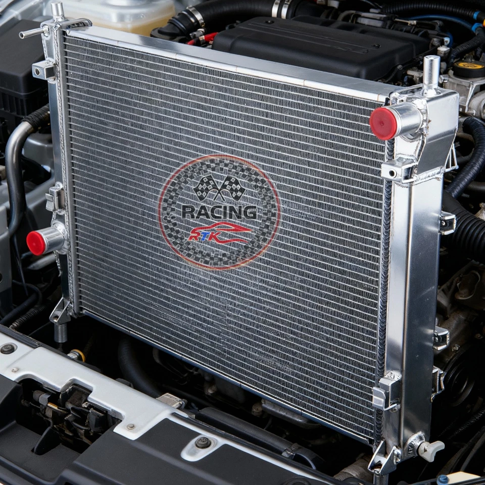 3 Rows Aluminum Radiator For 2015-2020 Ford Mustang GT Bullitt Base Shelby V6 V8 Foto 1 de 4