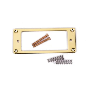 Mini Marco Dorado Guitarra Pastillas Humbucker Pastillas Eléctricas Bobina Única - Imagen 1 de 11