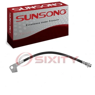 Sunsong Rear Center Brake Hydraulic Hose for 1972-1976 Plymouth Valiant lw - Image 1 of 4