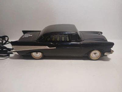 Telefone fixo antigo Tele-mania novidade 57 Chevy com cabos - Imagem 1 de 4