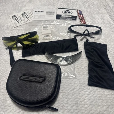 ESS十字弓抑制器2X框架透明烟雾激光镜头740-0428 — 第 1/4 张图片