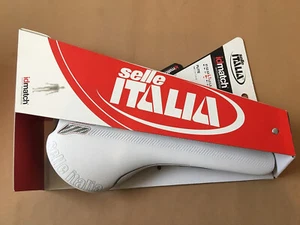 Sella Selle Italia Flite Id Match L1 Ti316 bianca confezione originale nuova! - Foto 1 di 4