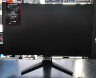 MSI CMS MAG 27C6F Full HD 27 Inches Monitor Black - Image 1 of 3