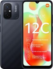 Cellulare Smartphone Xiaomi Redmi 12C Dual Sim 4GB 128GB Graphite Gray 50MPX NFC