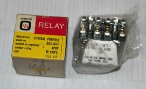 OHMITE DOX-187T Relay, New Old Stock - Picture 1 of 3