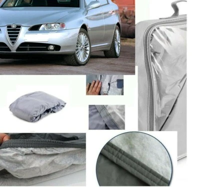 TELO COPRIAUTO TELATO FELPATO PER ALFA ROMEO 166 ANNO 1998 IMPERMABILE ANTIGRAND - Immagine 1 di 4