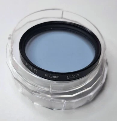 Genuine PRO Blue 46mm 82A 82-A 82 A Color Conversion Glass Lens Filter Japan 46 - Image 1 of 4