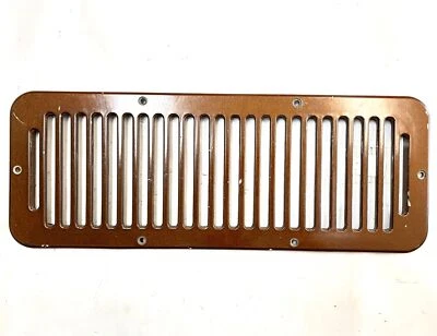 Jeep CJ Cowl Vent 6 hole CJ5 CJ7 fresh air intake plastic fits 78-86 Brown - Image 1 of 4