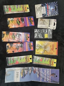 VARIOUS FISHING ACCESSORIES WHOLESALE AUCTION OVER $25 VALUE INCLUDED - Picture 1 of 5