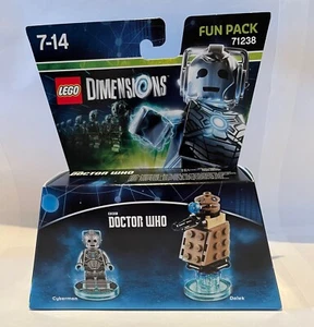 LEGO Dimensions Doctor Who 71238 Cyberman - Dalek minifigure unopened - Picture 1 of 4