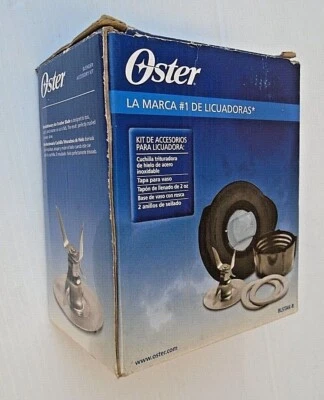 Kit de repuesto para licuadora Oster 6 piezas tapa de tarro de hoja y sellos inferiores negro Foto 1 de 3