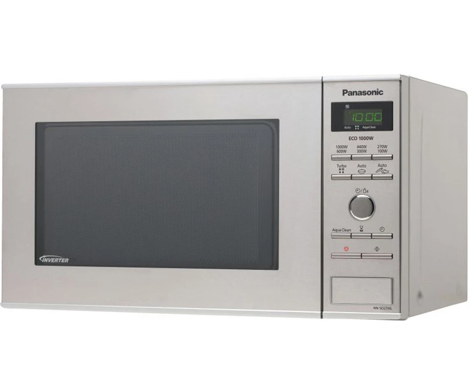 Panasonic Mikrowelle NN-SD 27 HSGTG Edelstahl 1000W inkl 6 Leistungsstufen - Bild 1 von 1