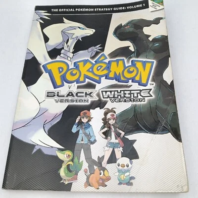 Руководство по стратегической игре Pokémon Black & White Version Pokemon Volume 1 без плаката - Изображение 1 из 4