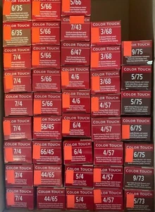 Wella Color Touch Hair Color 2 oz. - CHOOSE SHADE! - AS IS - SEE DESCRIPTION - Picture 1 of 5