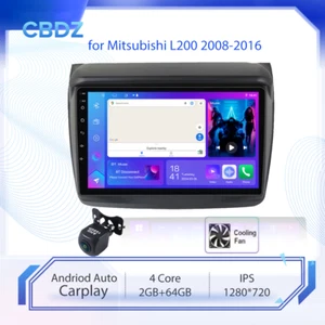 2+64G Car Radio for Mitsubishi L200 2008-2016 Wireless CarPlay&Android Auto WIFI - Picture 1 of 20