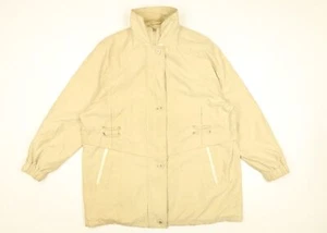 CANDA Womens Beige Overcoat Coat Size 20 Zip - Picture 1 of 10