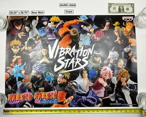 NARUTO Shippuden Vibration Stars Band Shinobi 20 x 29 Poster 2023 NYCC 2-Sided - Picture 1 of 9