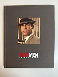 Libro/libro de prensa promocional de tapa dura de MAD MEN temporada tres Lionsgate AMC - Imagen 1 de 8