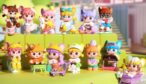 Rolife Hanhan Nai Happy Life Series Blind Box Confirmed Figure Cover