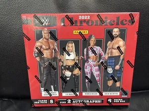 2022 PANINI CHRONICLES WWE HOBBY BOX NEW FACTORY SEALED BOX. - Picture 1 of 4
