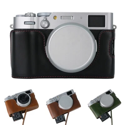 Leather Half Case for FUJI X100VI FUJIFILM Camera Grip - Image 1 of 2