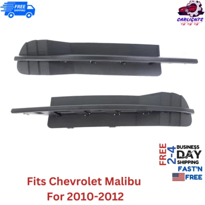 Fits Chevrolet Malibu Fog Light Cover For 2010-2012 Front Left & Right Side 2pc Foto 1 de 4