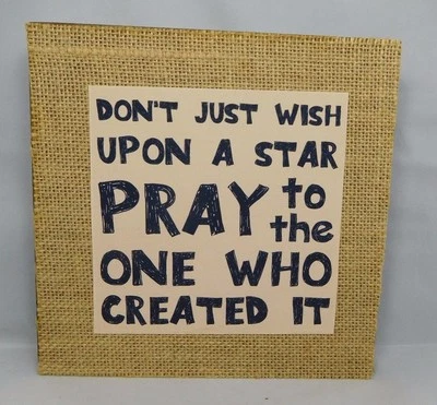 Don't Just Wish Upon a Star reza al... - Cartel de caja de Blossom Bucket #39036 Foto 1 de 4