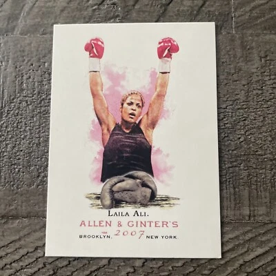 2007 Topps Allen & Ginter Laila Ali #309  - Image 1 of 4