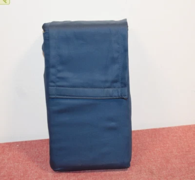 Threshold 400 Thread Count Performance Flat Sheet Metallic Blue Full* - Image 1 of 4