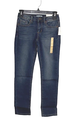 Mudd Jeans Girls Size 10 Skinny Blue Denim Pants Adjustable Waist (4317) - Image 1 of 4