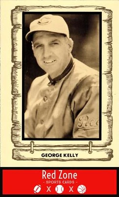 1982 Cramer Baseball Legends Series 3 - #62 George Kelly NM Set Break. - Image 1 of 2