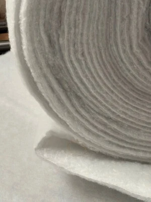 Cojín de bateo de fibra de poliéster Dacron unido de 30" de ancho envoltura suministros de tapicería Foto 1 de 4