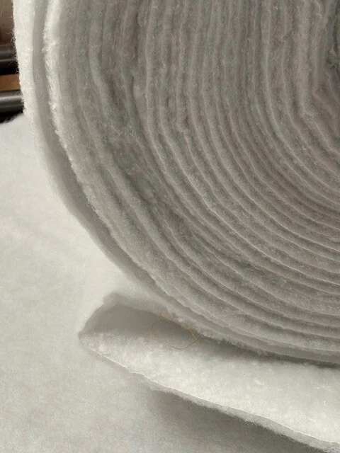 Cojín de bateo de fibra de poliéster Dacron unido de 60" de ancho envoltura suministros de tapicería Foto 1 de 4