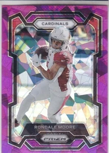 RONDALE MOORE 2023 PANINI PRIZM PURPLE ICE #207/225 #7 ARIZONA - Picture 1 of 2