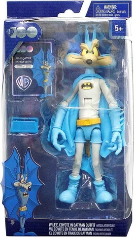Looney Tunes X DC WB100 Wile E Coyote In Batman Outfit 7" Action Figure Cover