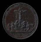 old medal-antica medaglia Anhänger CROCIFISSIONE -PARADISO