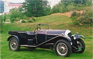 1926 - BENTLEY - 3-litre Speed Model Tourer  - Old Cars / Antique Autos Postcard - Picture 1 of 2