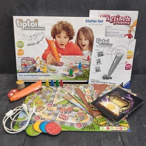 Tiptoi Die Englisch Detektive Ravensburger Mit Stift Tiptoi | 1x Medaille Fehlt - Picture 1 of 17