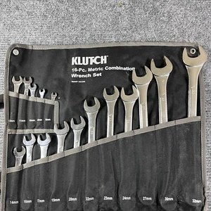 Kupplung 16-teilig metrisch Kombi Schraubenschlüssel Satz 6mm bis 32mm komplett im Etui - Bild 1 von 8