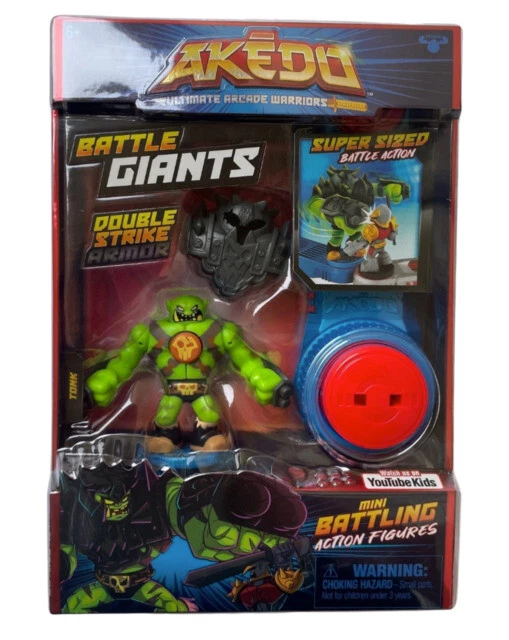 Moose Akedo Ultimate Arcade Warriors Battle Giants Action Figure - Green