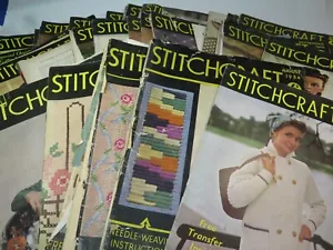 REVISTA STITCHCRAFT VINTAGE AÑOS 50 1960 SELECCIÓN POR FAVOR ELIGE - Imagen 1 de 31