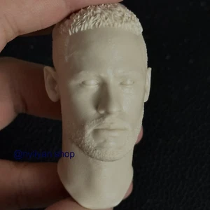 1/6 Male Neymar Football Head Sculpt Carved For 12''Action Figure Doll Toy - Picture 1 of 3