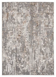 2x7 United Weavers Yellow Abstract Faded Runner 2640 40691 - Aprx 2' 7" x 7' 4" - Picture 1 of 2