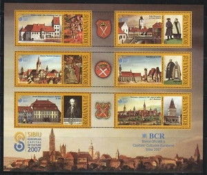 Romania 2007 MNH Mi Block 400 Sibiu, 2007 European Cultural Capital / KLB ** - Picture 1 of 1